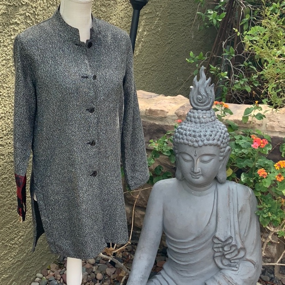 Chico’s Design Unique Button up coat - Picture 15 of 15